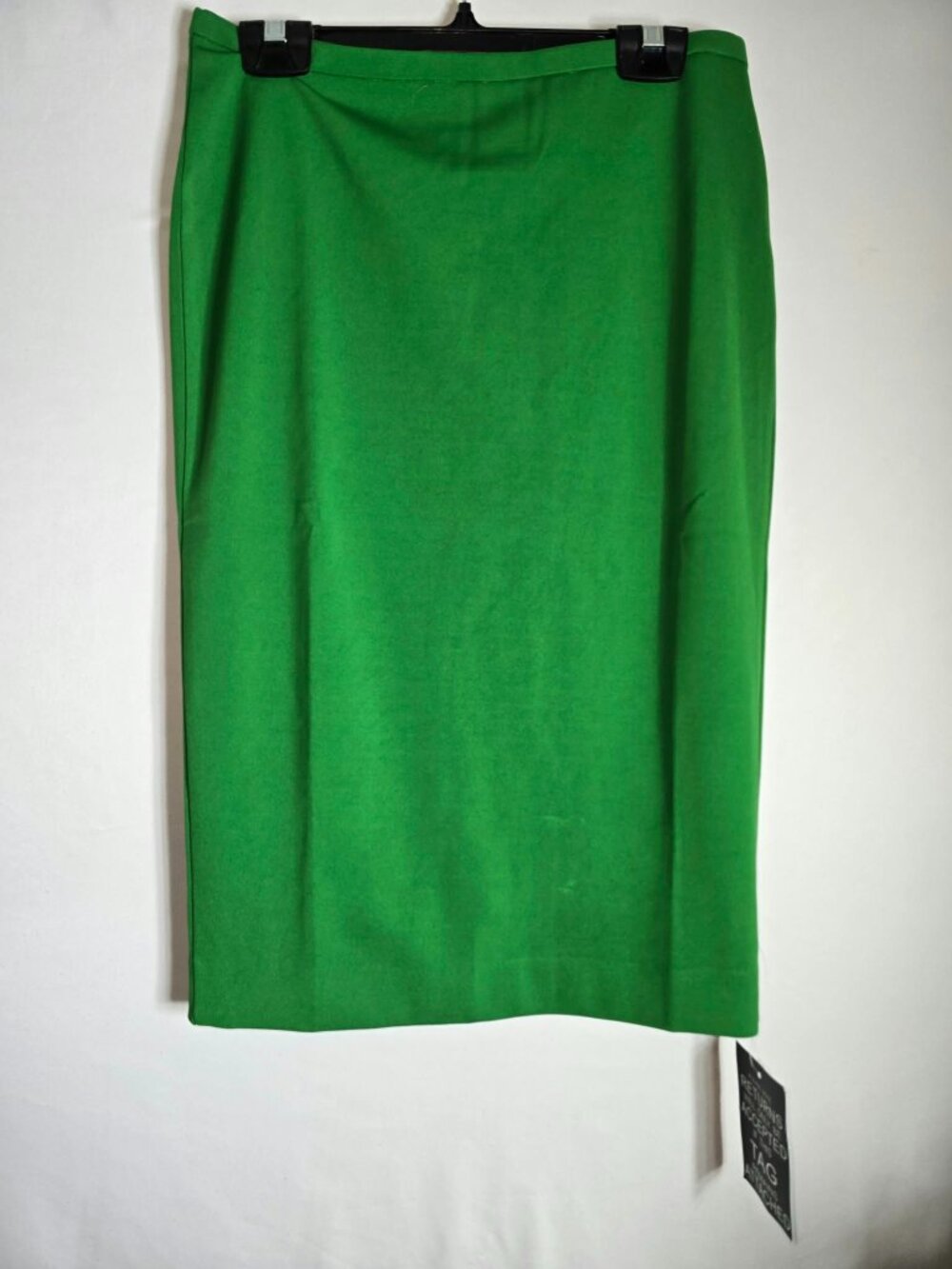Green Ponte knit pencil skirt "Mason" by The Limited